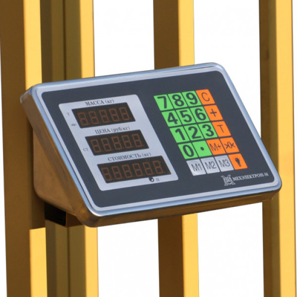 Заказать платформенные весы  ВЭТ-1-3000П-1С-Ж (1,2м*2м)