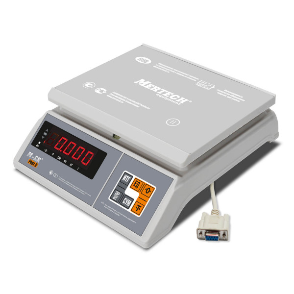 Порционные весы M-ER 326 AFU-3.01 с RS-232 и двойным дисплеем
