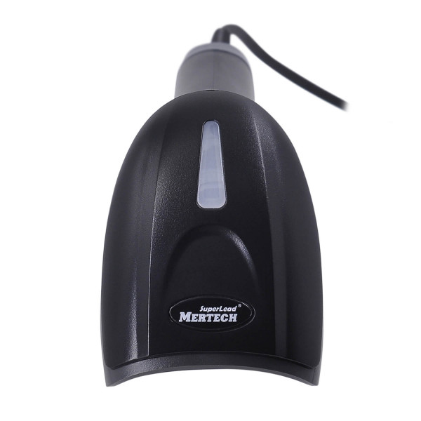 Ручной сканер штрих-кода MERTECH 2310 P2D SUPERLEAD USB Black 3m cable