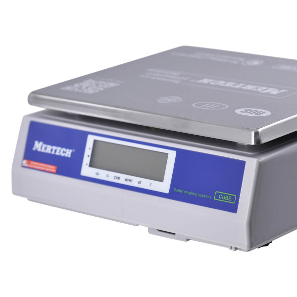 Фасовочные весы M-ER 326 AF-15.2 «Cube» LCD с двойным дисплеем