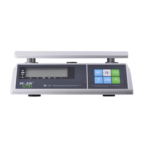 Порционные весы M-ER 326 AFU-32.1 «Post II» LCD USB COM двойной дисплей